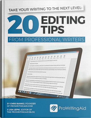 Book cover: 20 Editing Tips From Professional Writers
